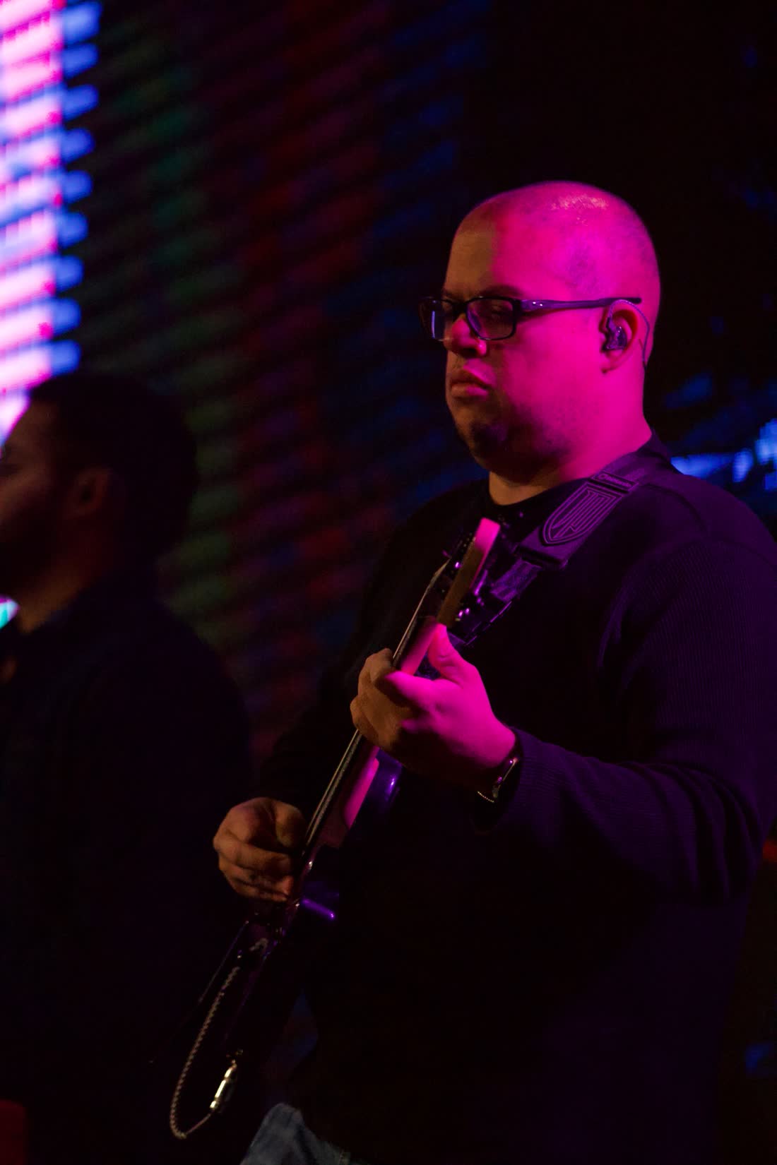 Frank Torres playing guitar